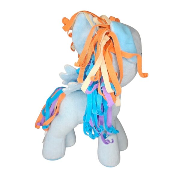 My Little Pony Blue Dash Rainbow Pony Plush Blue Stuffed Animal Plushie 12" - Picture 4 of 9